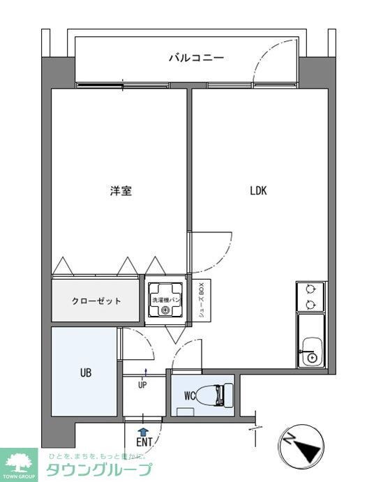 グランドハイツ氷川台の物件間取画像