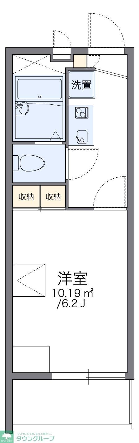 レオパレス湯島の物件間取画像