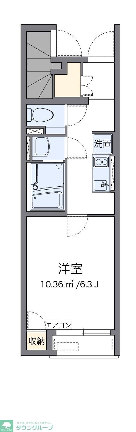 レオネクストムーンハウスの物件間取画像