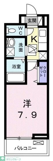 ブエナビスタ立川の物件間取画像