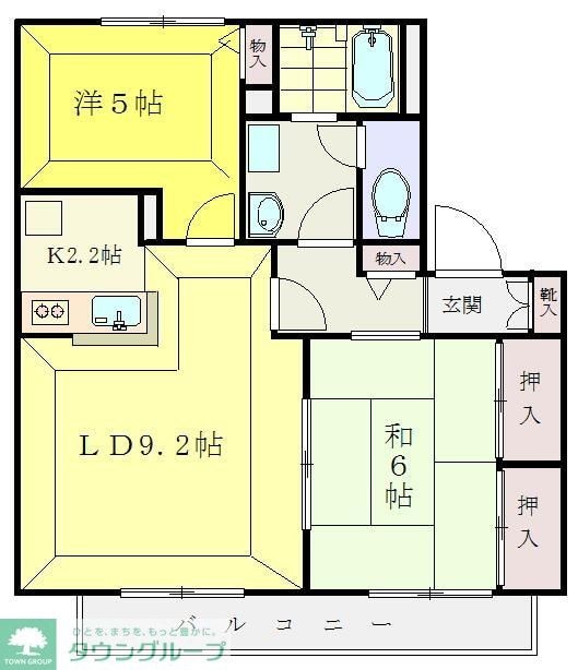 グランメールＫの物件間取画像