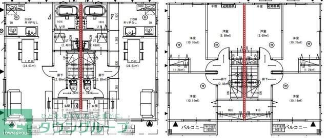 グランソフィアウィスタリアの物件間取画像