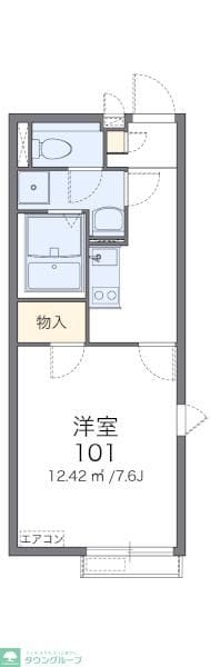 レオネクストヨシノヤの物件間取画像