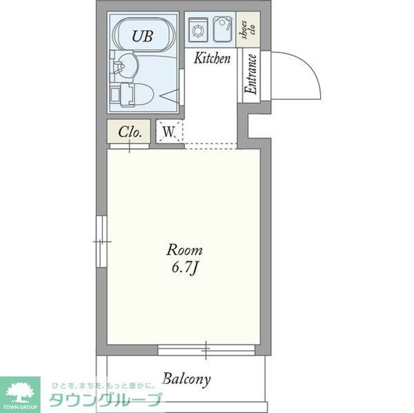 ウエスト明豊の物件間取画像