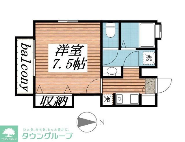 シャルムの物件間取画像