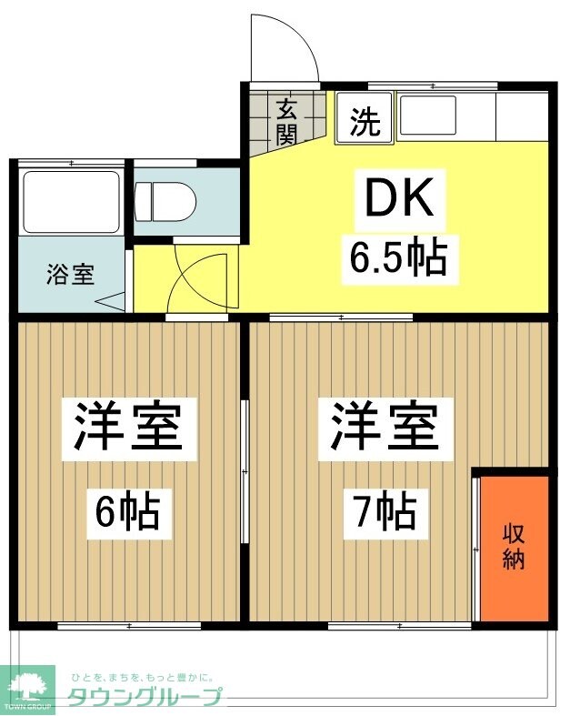 ティファニーヒルズの物件間取画像