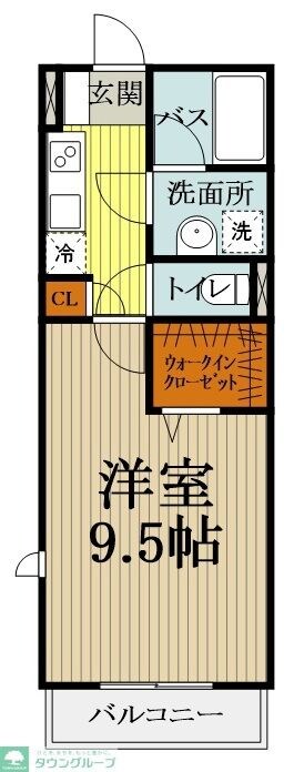 物件間取画像