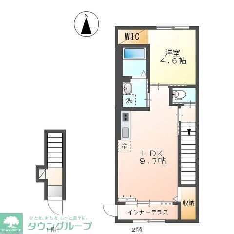 ニュークラリスの物件間取画像