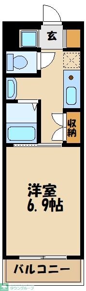 物件間取画像