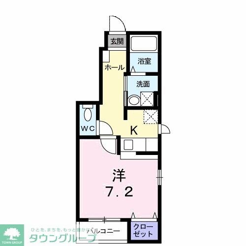 アルコバレーノの物件間取画像
