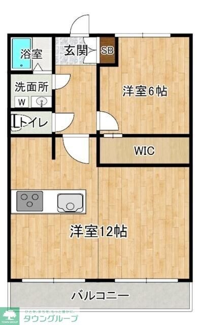 物件間取画像