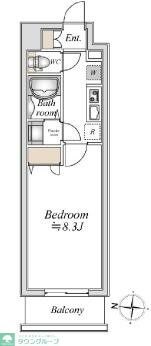 Ｎ－Ｓｔａｇｅ上北台の物件間取画像