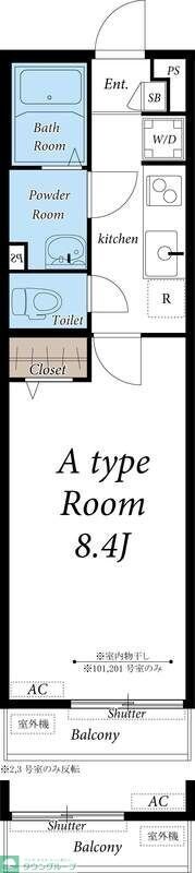 リブリ・トリポリス Iの物件間取画像