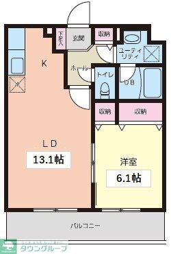 アマビリスの物件間取画像