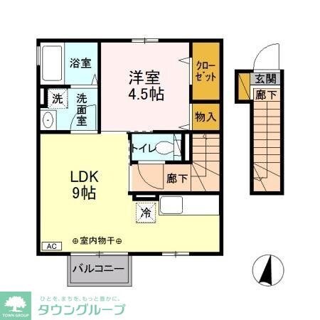 グランエールの物件間取画像