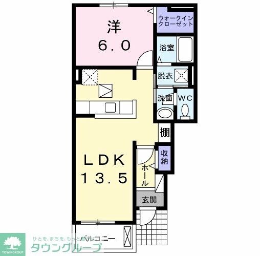 ヴィラ・立川の物件間取画像