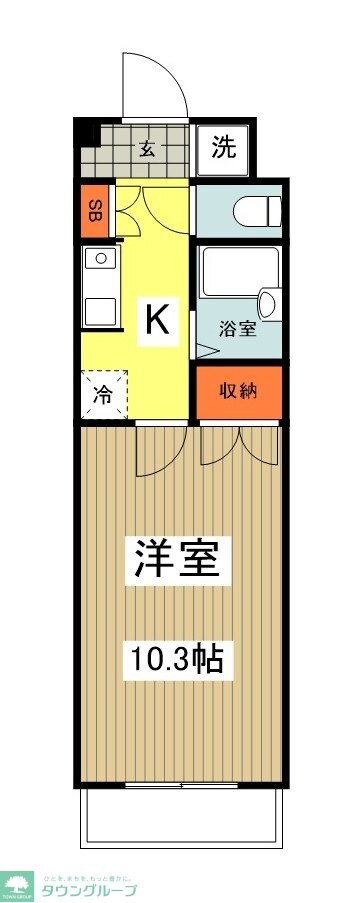 物件間取画像