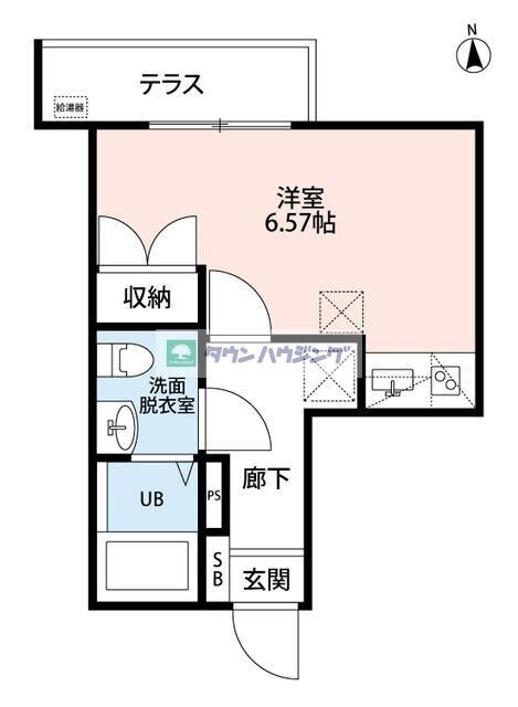 子犬と春風のダイアリーの物件間取画像