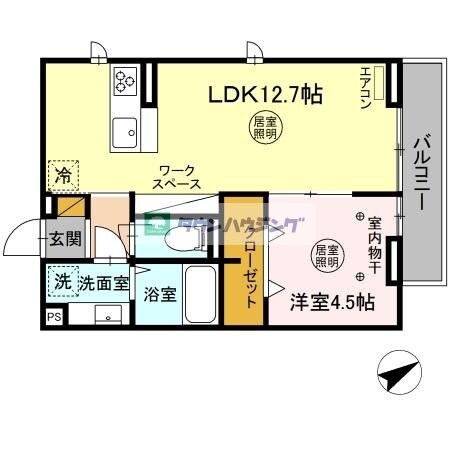 エルム柏の物件間取画像