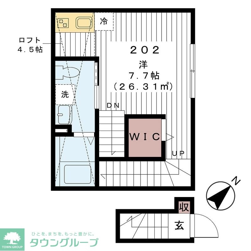 リヴェール柏の物件間取画像