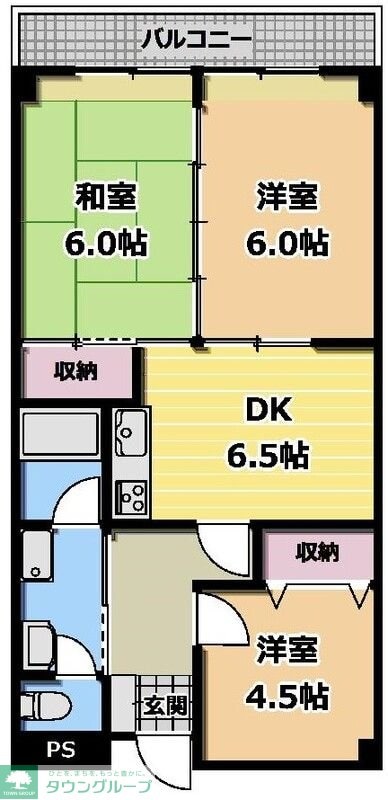 ハイツルミエールの物件間取画像