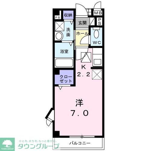 シャルマンの物件間取画像