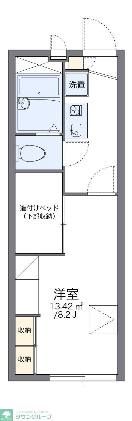 物件間取画像