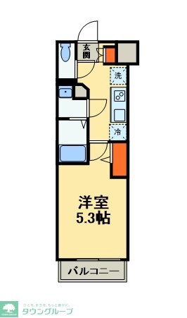 GENOVIA天王台の物件間取画像