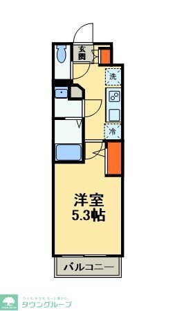 GENOVIA天王台の物件間取画像