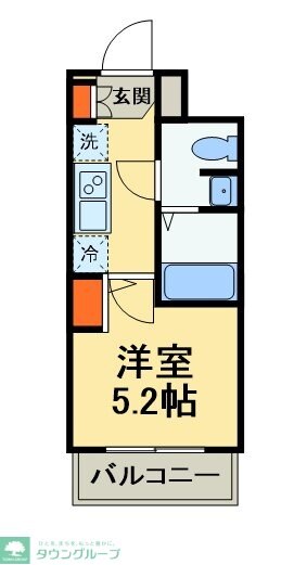 GENOVIA天王台の物件間取画像