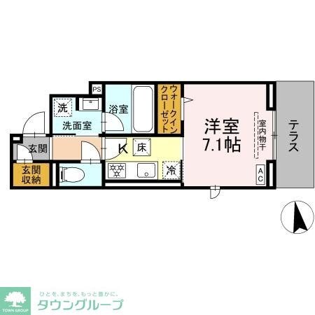 STELLA新松戸の物件間取画像