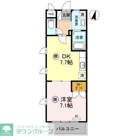 ハーモニーコートＴＯＢＥの物件間取画像