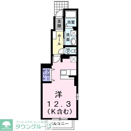 サニー　クレメント　IIの物件間取画像