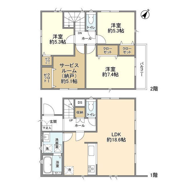 Ｋｏｌｅｔ豊四季の物件間取画像