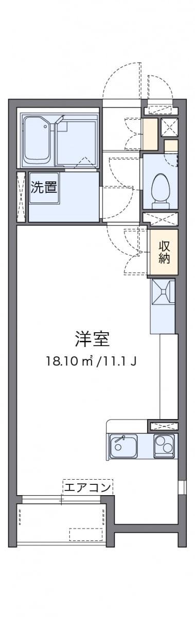 レオネクストサンシャインIIIの物件間取画像