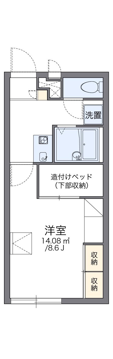 物件間取画像