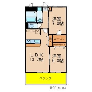 Sun Pierの物件間取画像