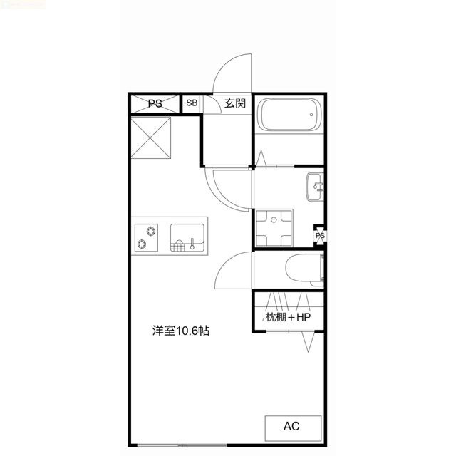 MQuarto梅郷IIの物件間取画像