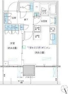 パークシティ柏の葉キャンパス　ザ・ゲートタワー　ウエストの物件間取画像