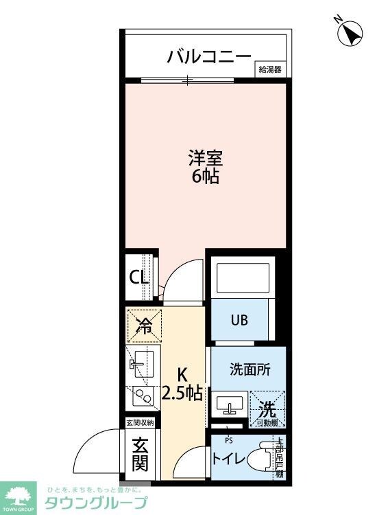 robot home 根本Aの物件間取画像