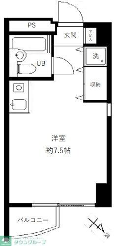 ハイホーム流山の物件間取画像