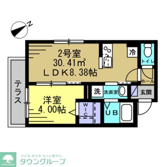 AJ北松戸6の物件間取画像