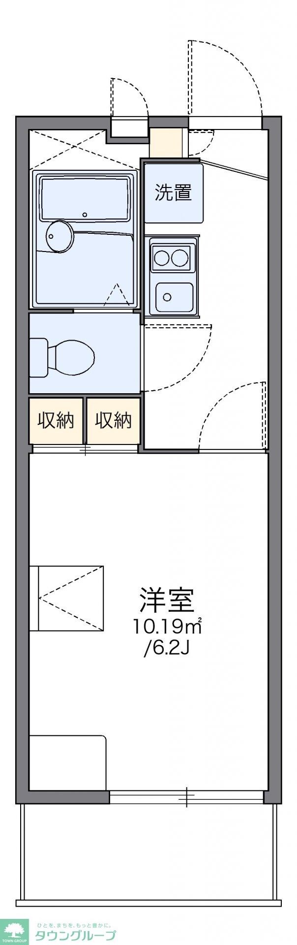 レオパレス希林館の物件間取画像