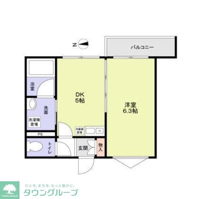 クロレ南流山ＩＩの物件間取画像