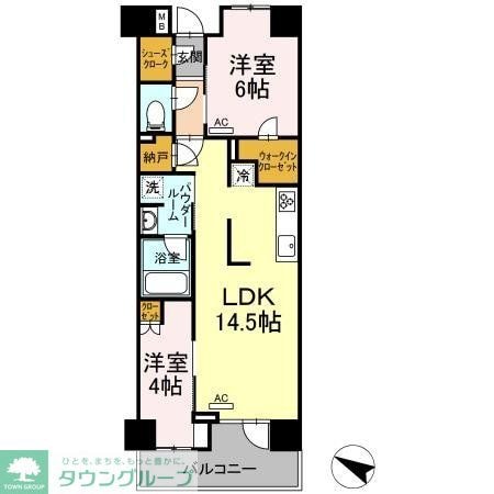 プレミスト金町の物件間取画像