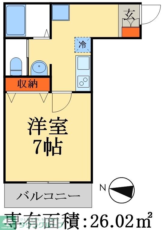 物件間取画像
