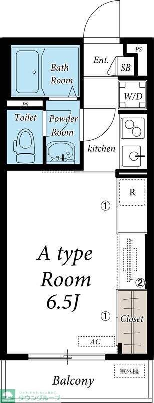 リブリ・メゾンエイトの物件間取画像