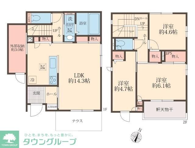 Ｇｒａｎｄ　Ｖｉｌｌａの物件間取画像