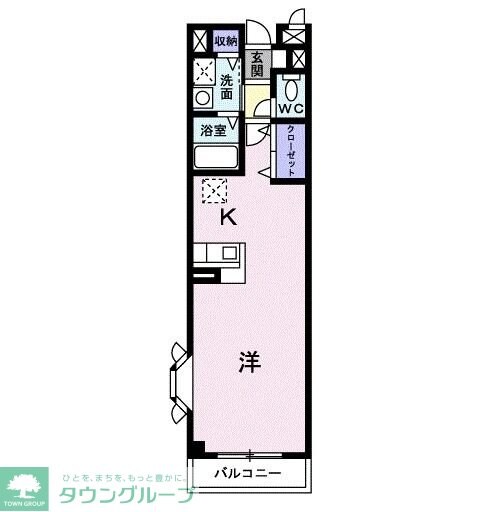 コモド　カーサの物件間取画像