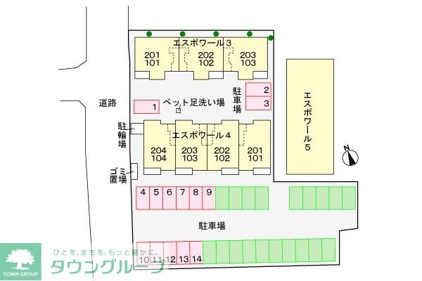 エスポワール４の物件内観写真